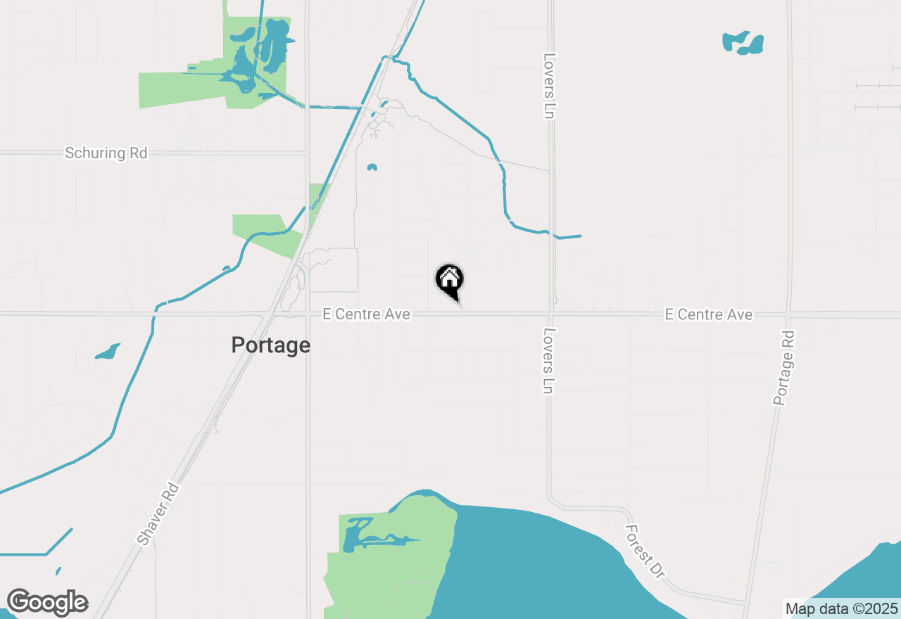 Map of 801 E Centre Avenue, Portage, MI 49002