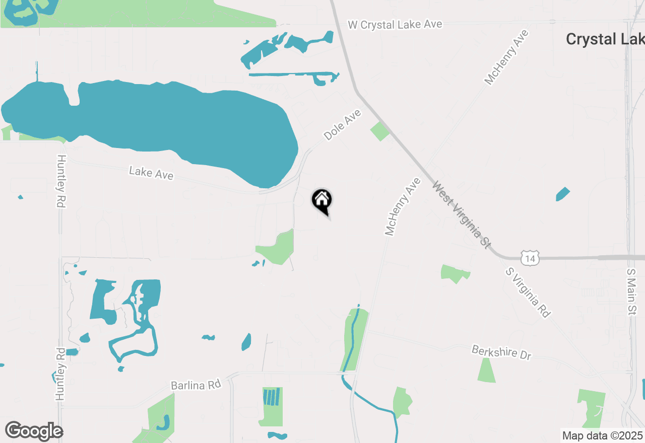 Map of 441 Highland Avenue, Crystal Lake, IL 60014