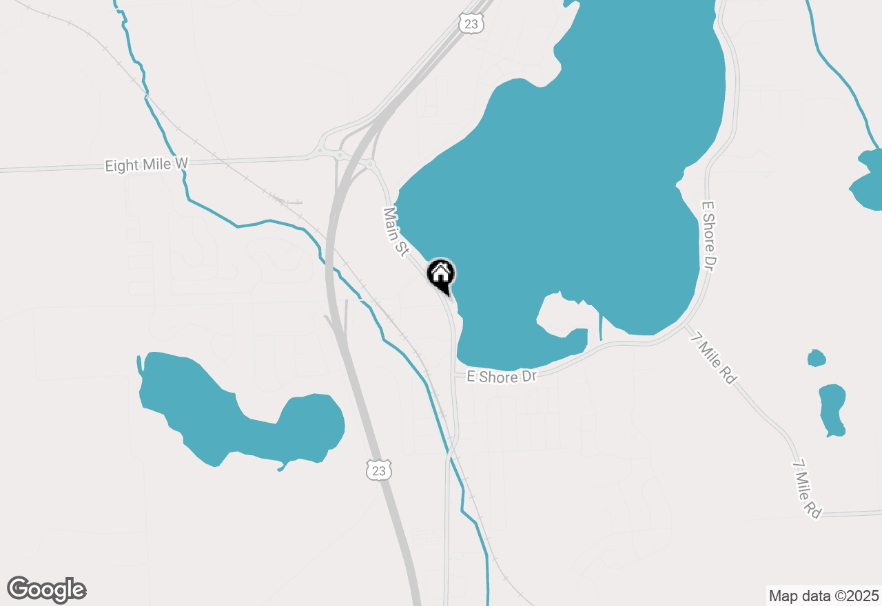 Map of 9509 Main Street, Whitmore Lake, MI 48189