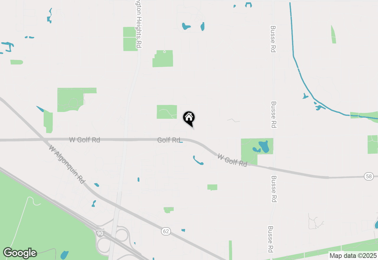 Map of 710 S Noah Terrace, Mount Prospect, IL 60056