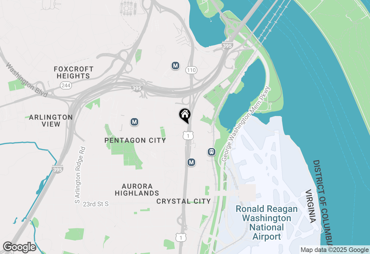 Map of 1211 S Eads Street #103, Arlington, VA 22202