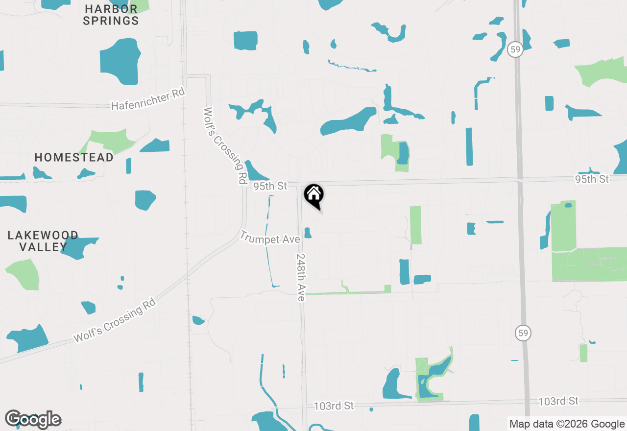 Map of 3940 Highknob Circle, Naperville, IL 60564