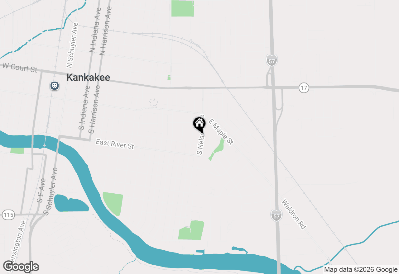 Map of 473 S Nelson Avenue, Kankakee, IL 60901