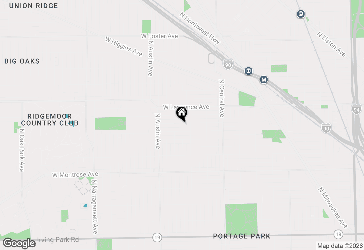 Map of 5831 W Leland Avenue, Chicago, IL 60630