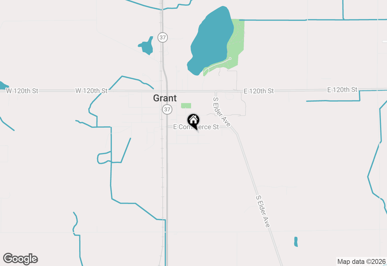 Map of 151 & 153 Clark Street, Grant, MI 49327