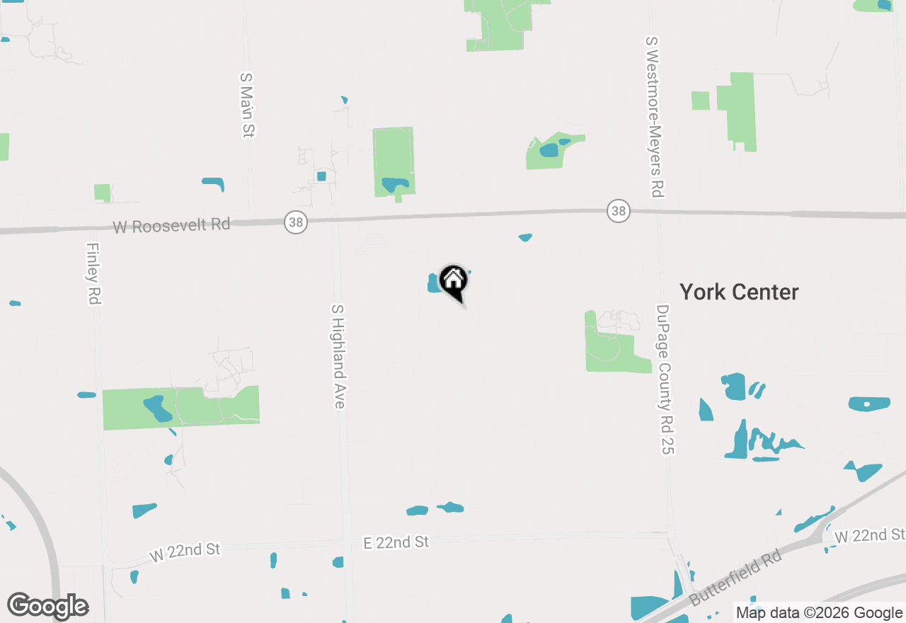 Map of 1419 S Fairfield Avenue, Lombard, IL 60148