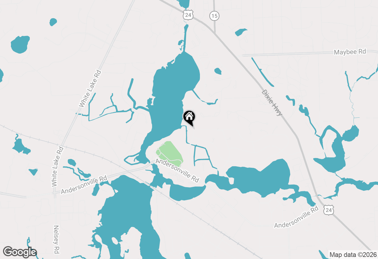 Map of 4973 Parview Drive, Clarkston, MI 48346