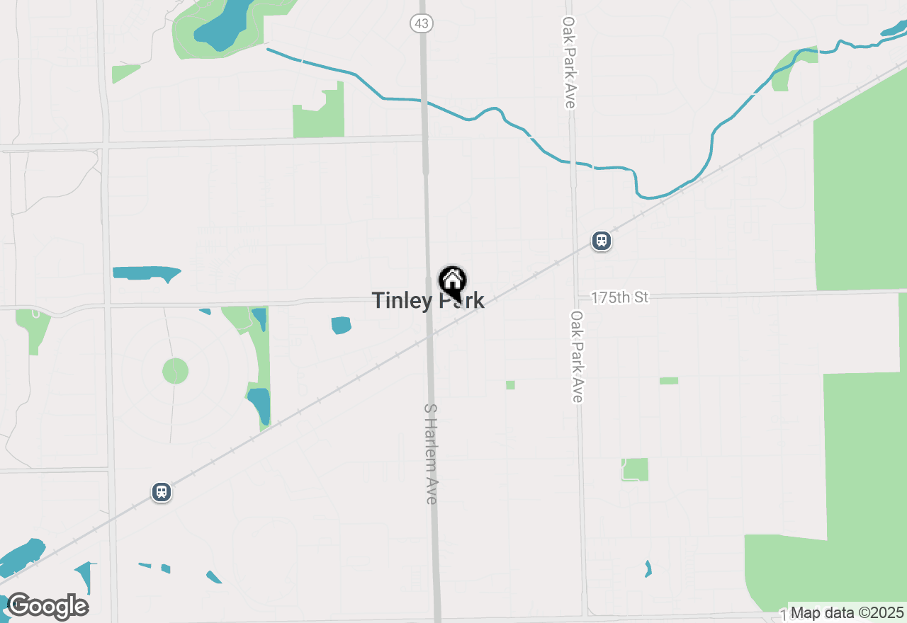 Map of 17525 71st Court #2C, Tinley Park, IL 60477