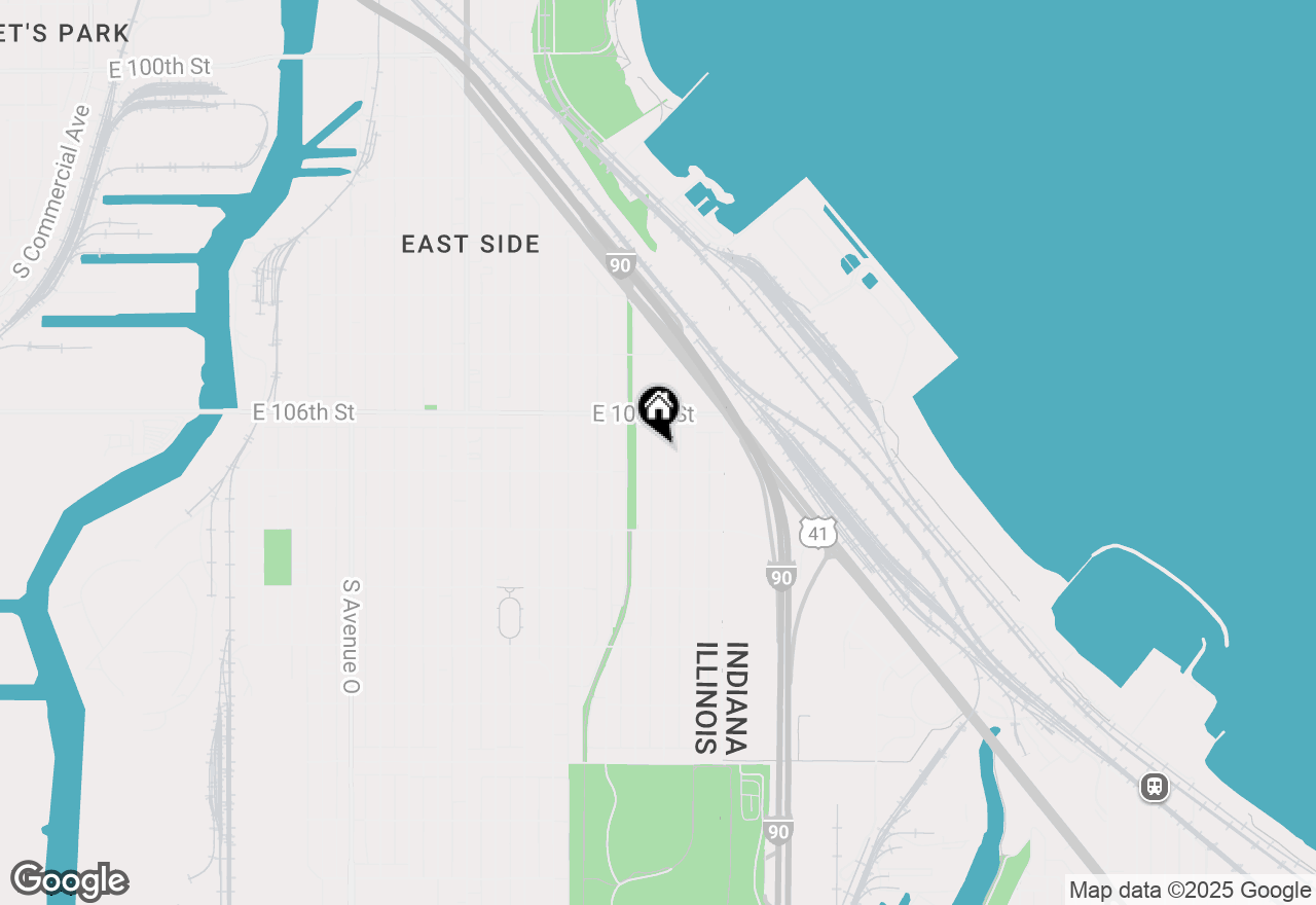 Map of 10638 S Avenue C Avenue #3, Chicago, IL 60617