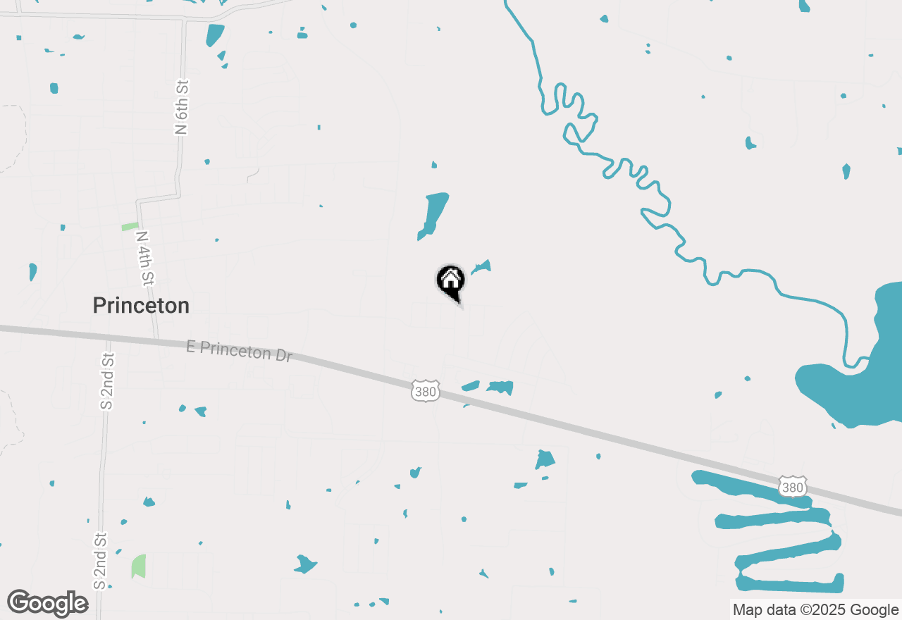 Map of 312 Honeysuckle Lane, Princeton, TX 75407