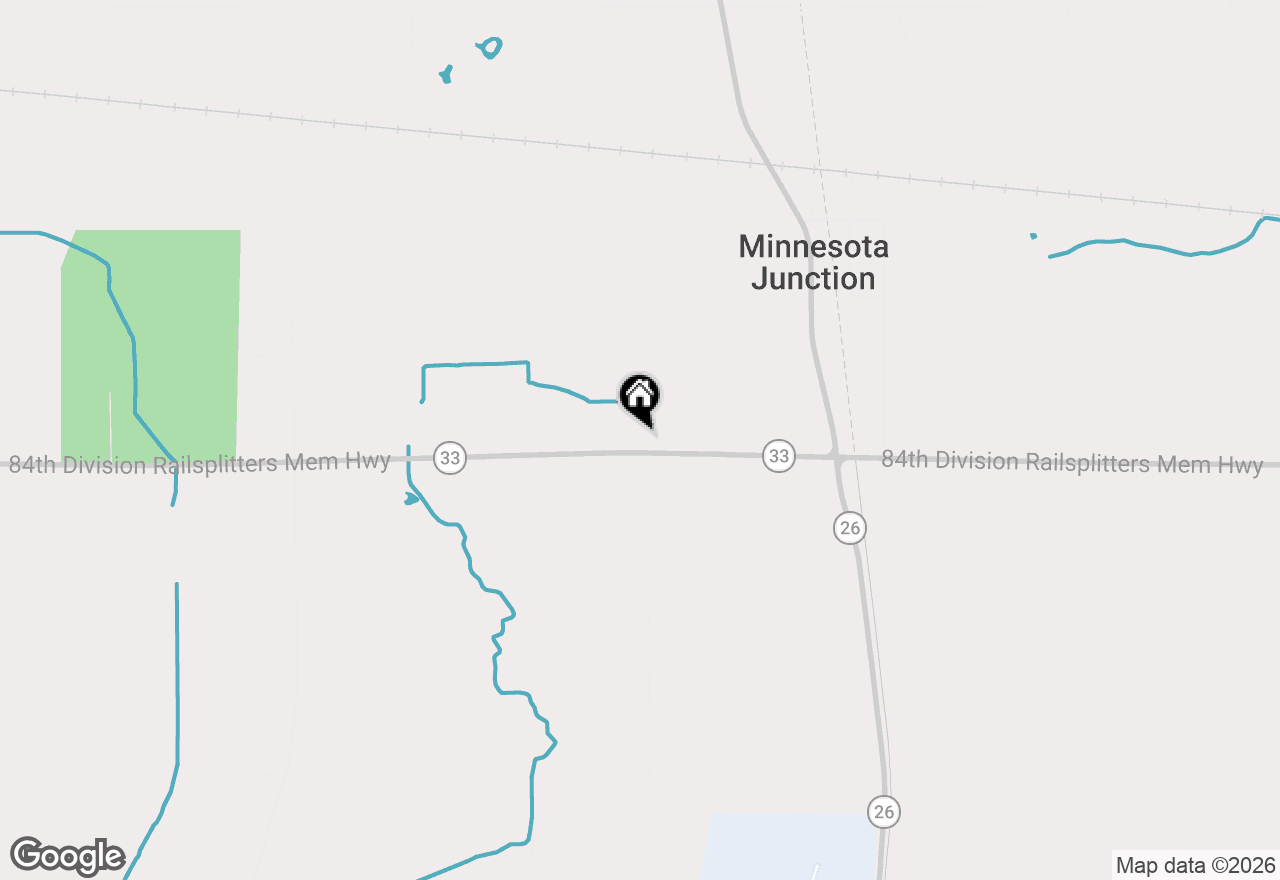 Map of W6104 State Road 33, Juneau, WI 53039