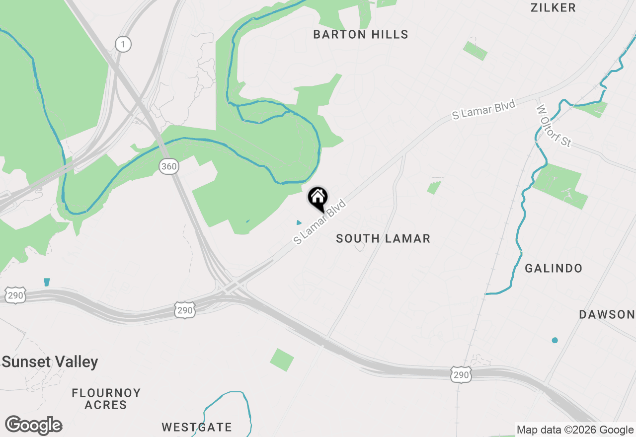Map of 3600 S Lamar Blvd #505, Austin, TX 78704