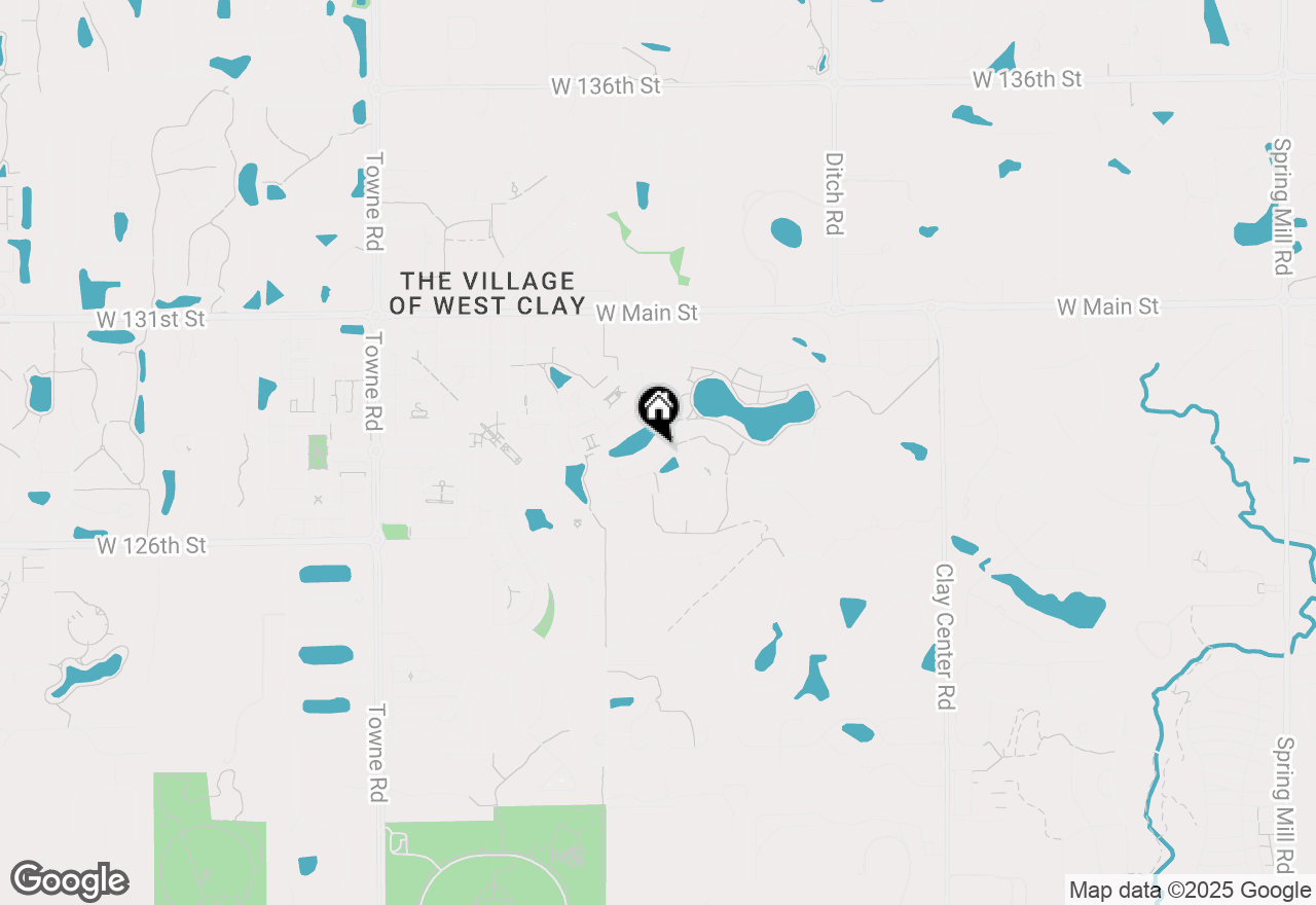 Map of 1887 Hourglass Drive, Carmel, IN 46032