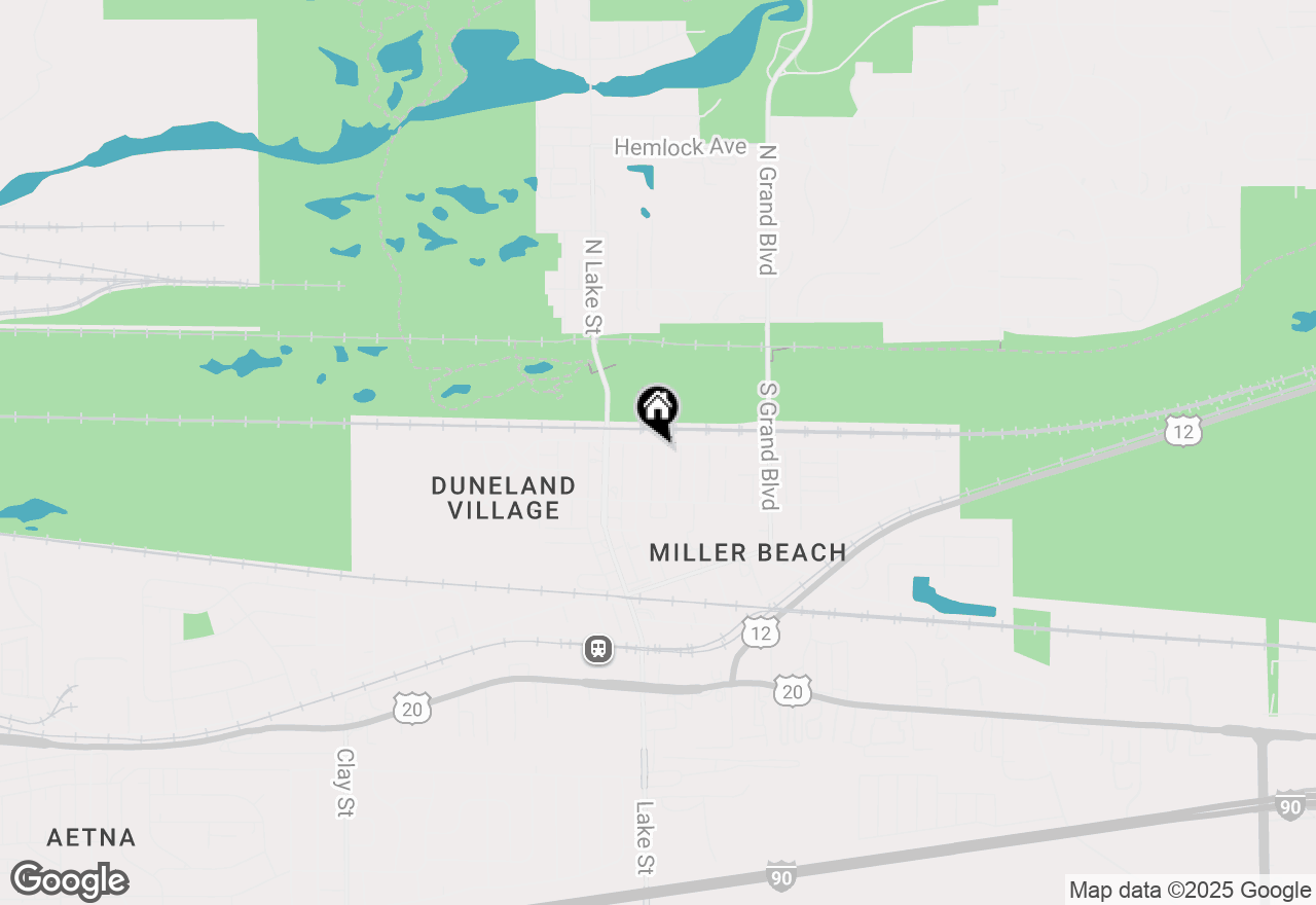 Map of 308 S Henry Street, Gary, IN 46403