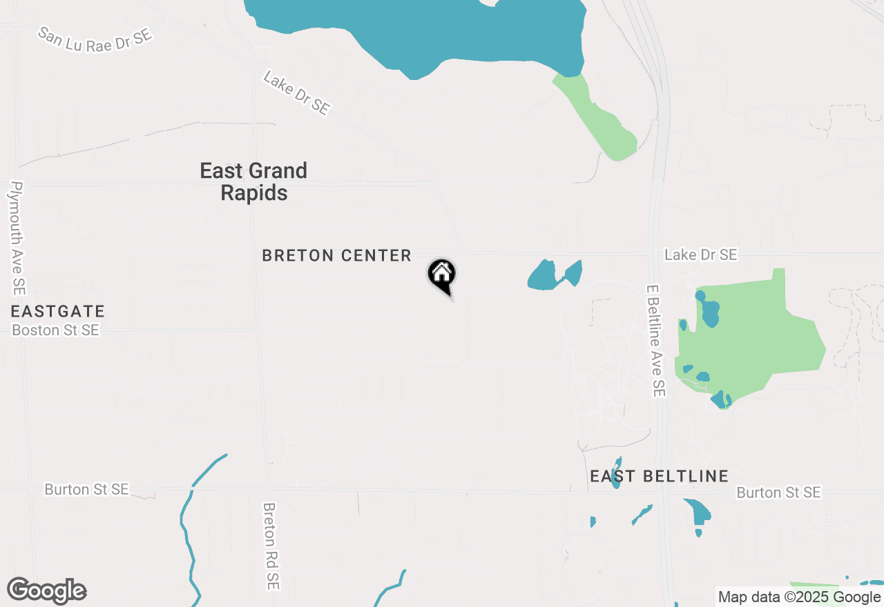 Map of 1517 Sherwood Avenue Se, East Grand Rapids, MI 49506