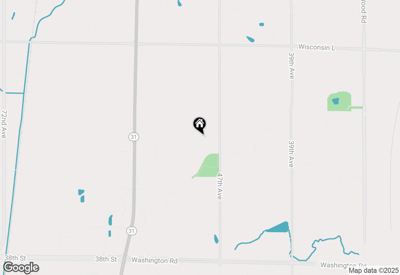 Map of 4908 25th St, Kenosha, WI 53144