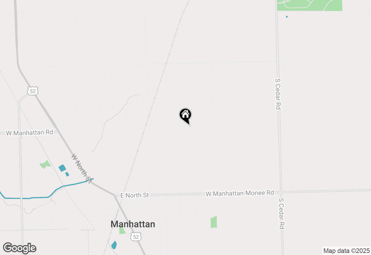 Map of 15051 W Quincy Way, Manhattan, IL 60442