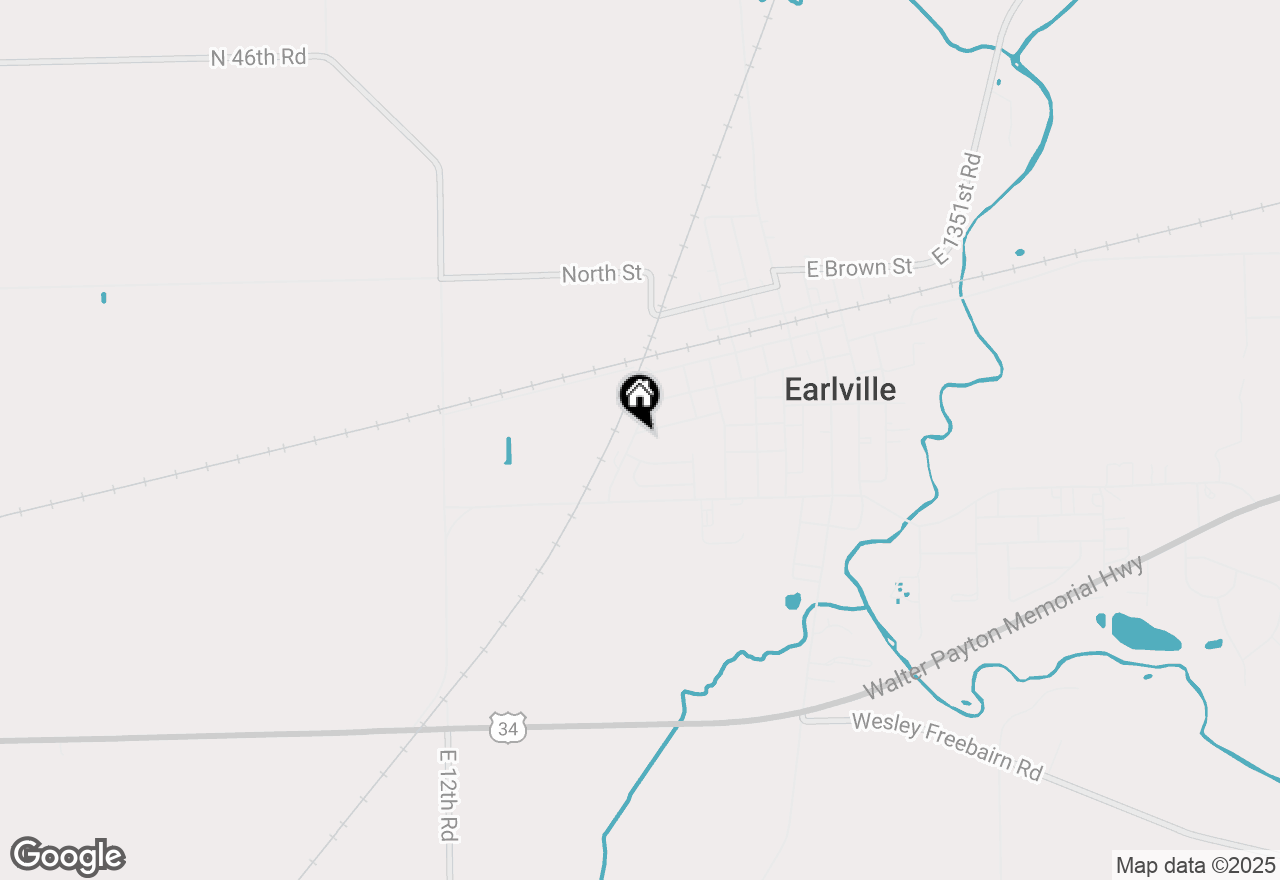 Map of 645 Tally Street, Earlville, IL 60518
