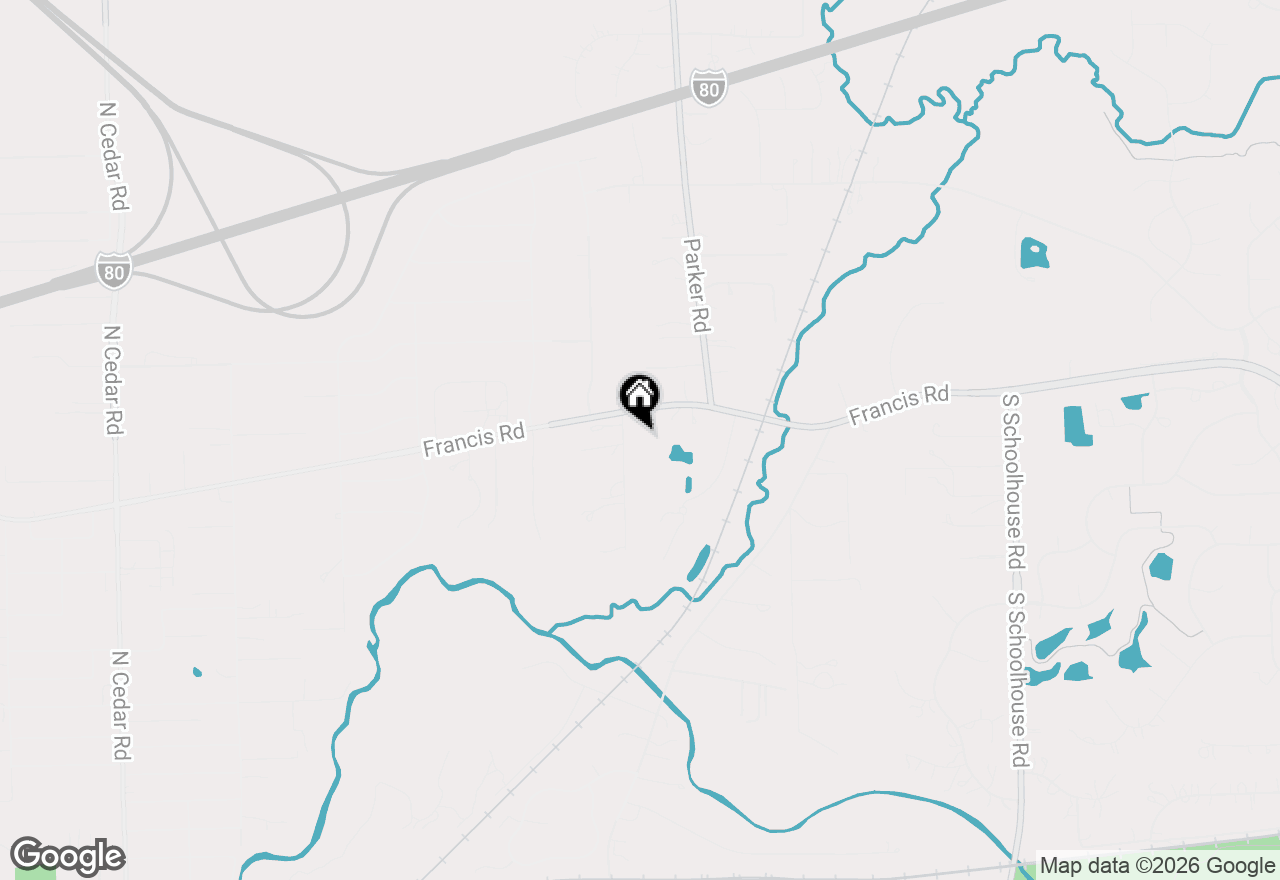 Map of 19629 Woodside Drive, New Lenox, IL 60451