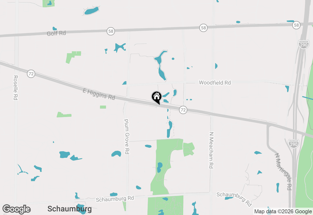Map of 541 Verde Drive, Schaumburg, IL 60173