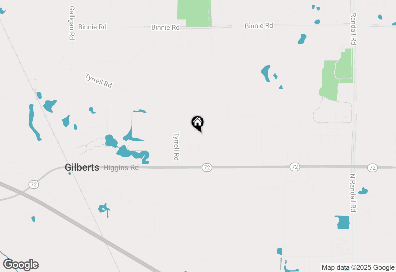 Map of 441 Fayetteville Avenue, Gilberts, IL 60136