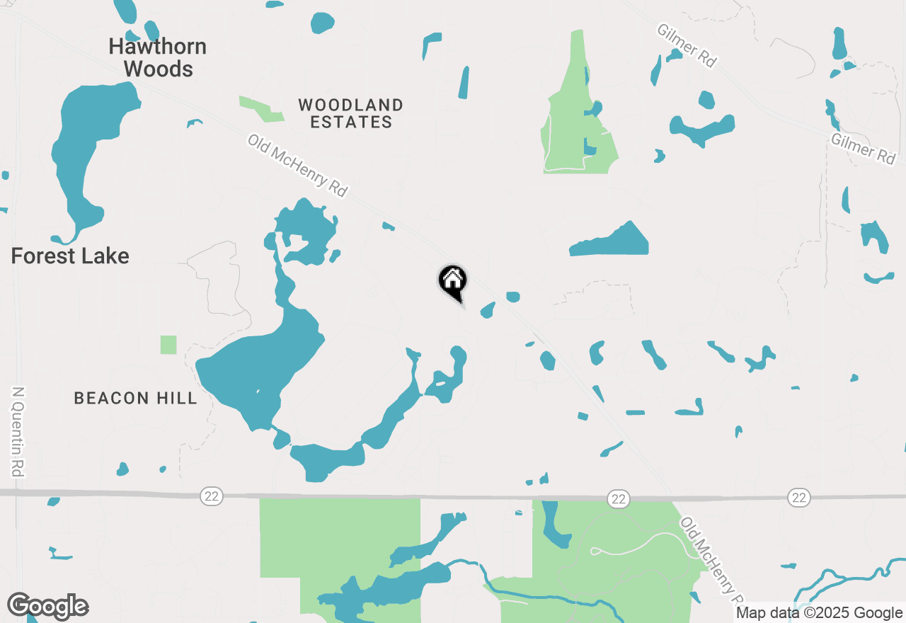 Map of 23568 N Birkdale Drive, Kildeer, IL 60047
