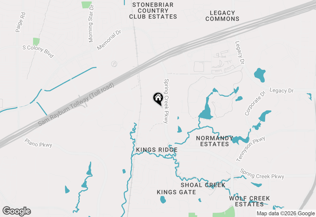 Map of 7120 Lancaster Lane, Plano, TX 75024