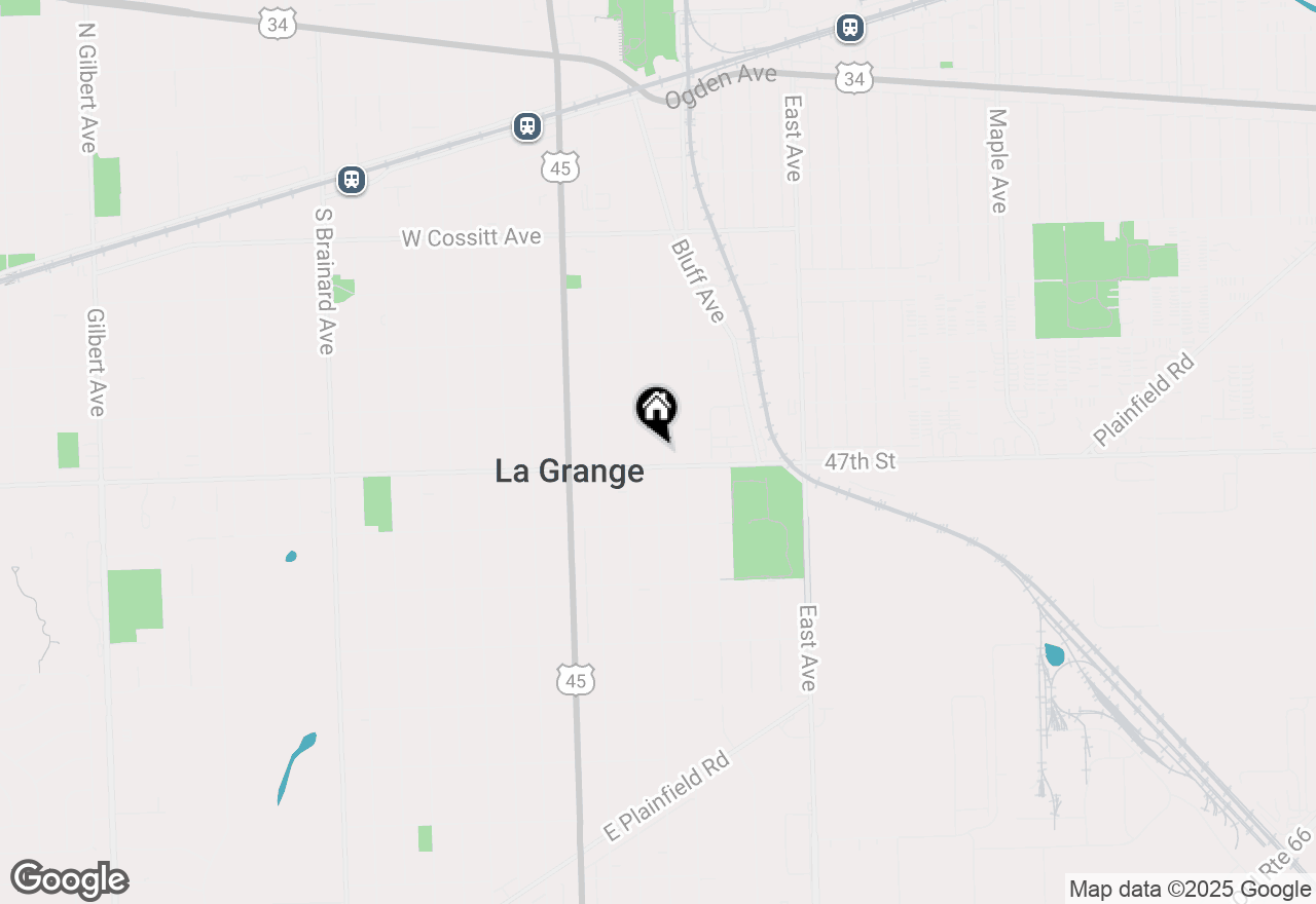 Map of 440 8th Avenue, La Grange, IL 60525