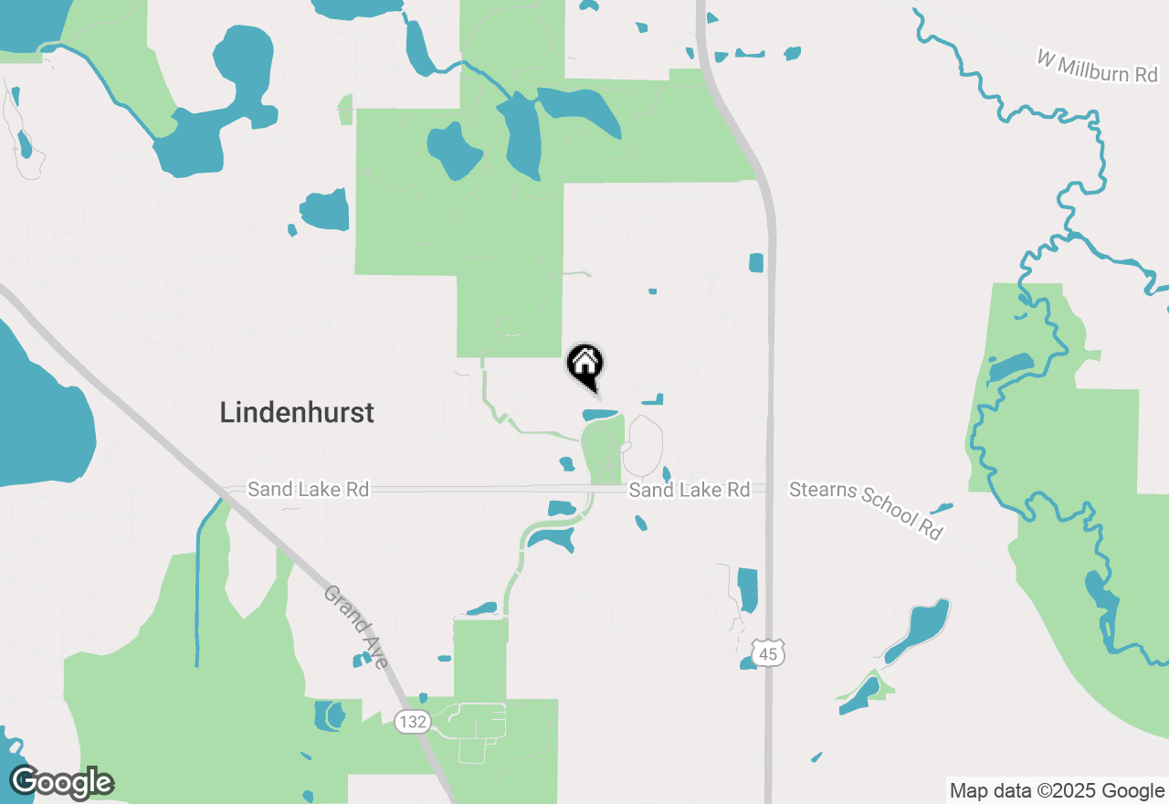 Map of 249 Jasmine Circle, Lindenhurst, IL 60046