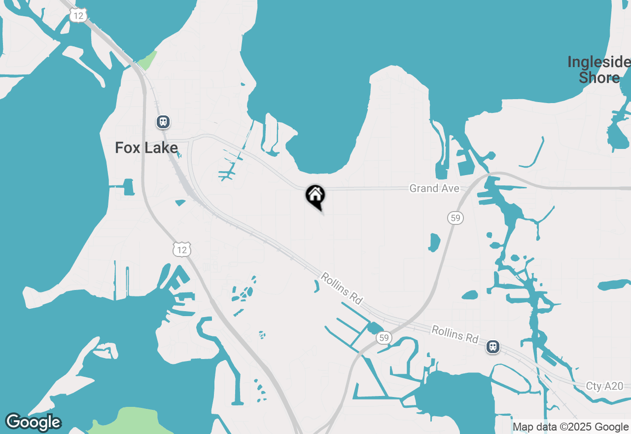 Map of 26 S Maple Avenue, Fox Lake, IL 60020