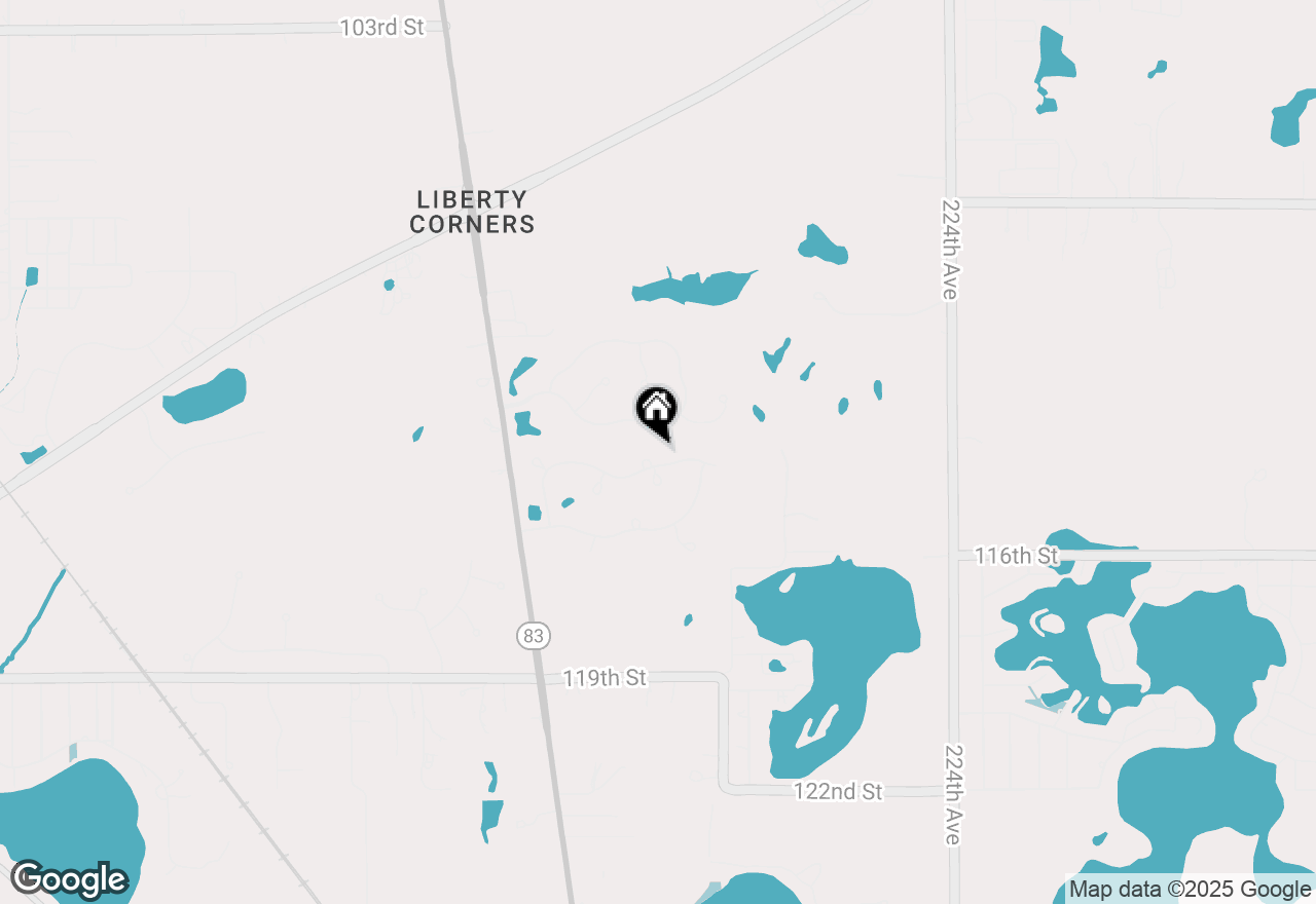 Map of 11207 234th Ct, Trevor, WI 53179