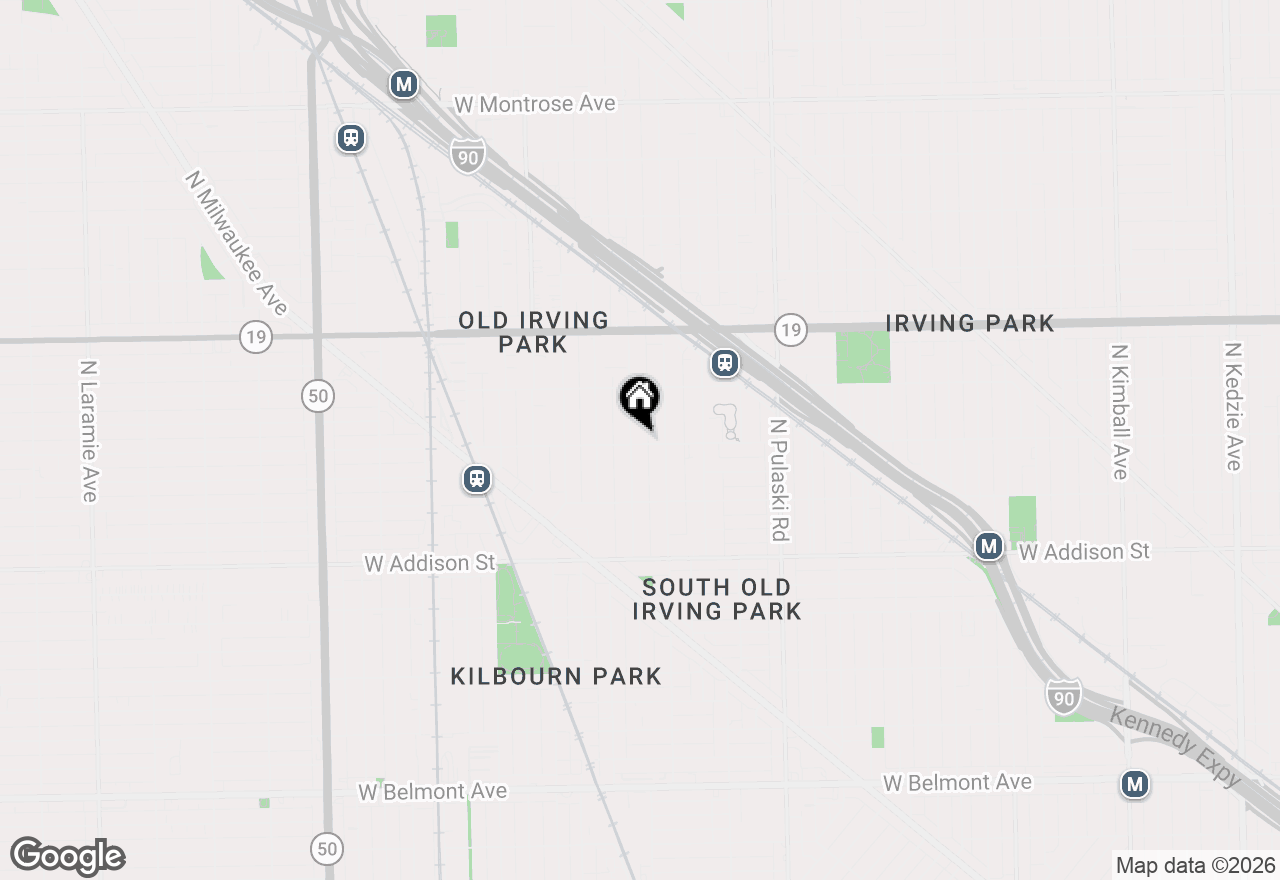 Map of 3801 N Tripp Avenue, Chicago, IL 60641