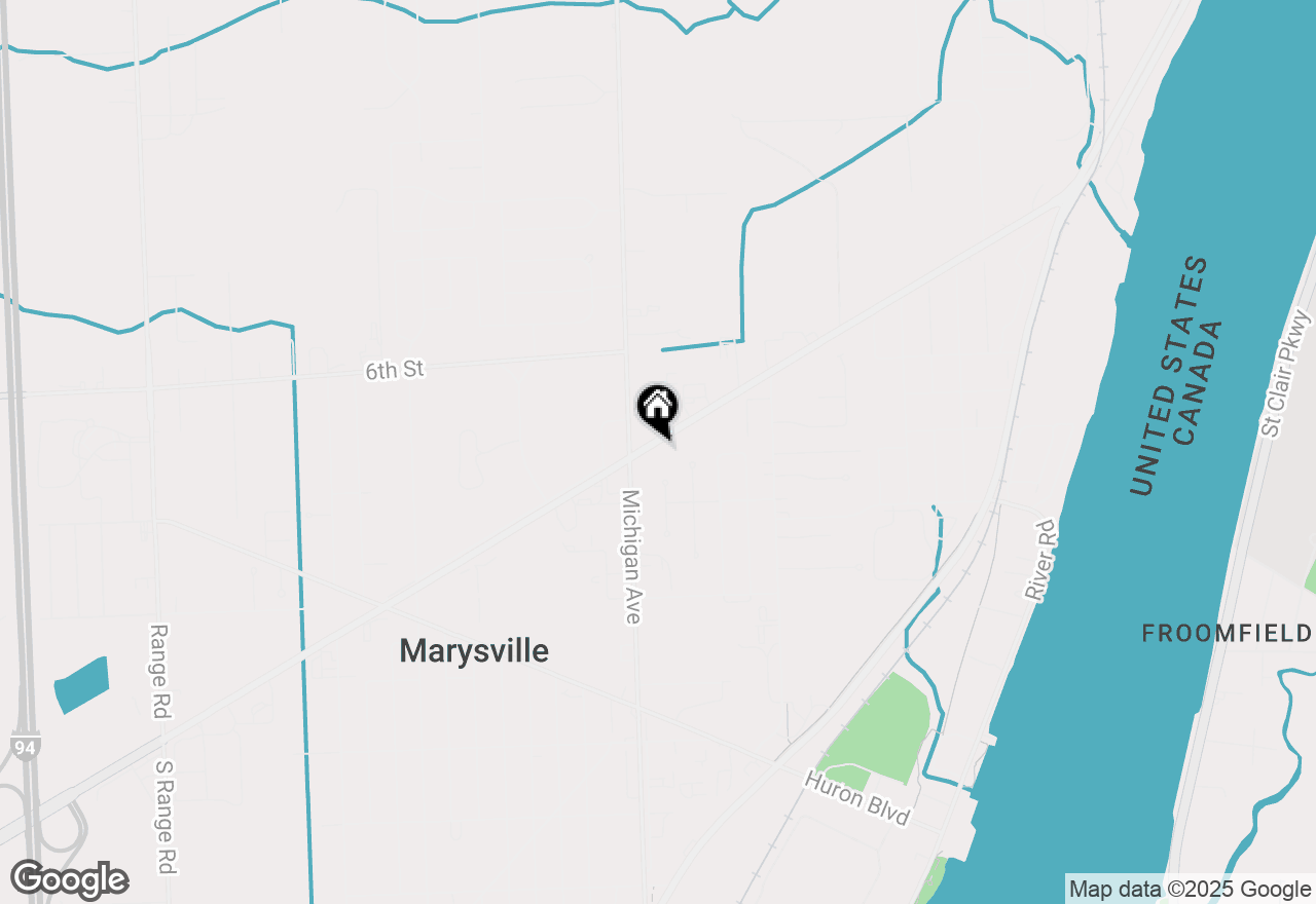 Map of 1705 Gratiot Boulevard, Marysville, MI 48040