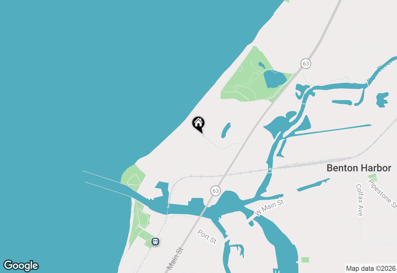 Map of 416 Upton Drive, St. Joseph, MI 49085