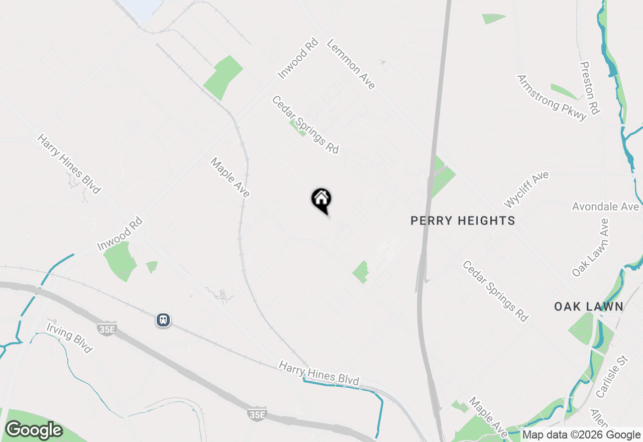 Map of 4811 Denton Drive #103, Dallas, TX 75235