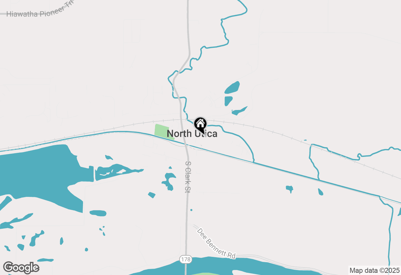 Map of 131 E Church Street, Utica, IL 61373