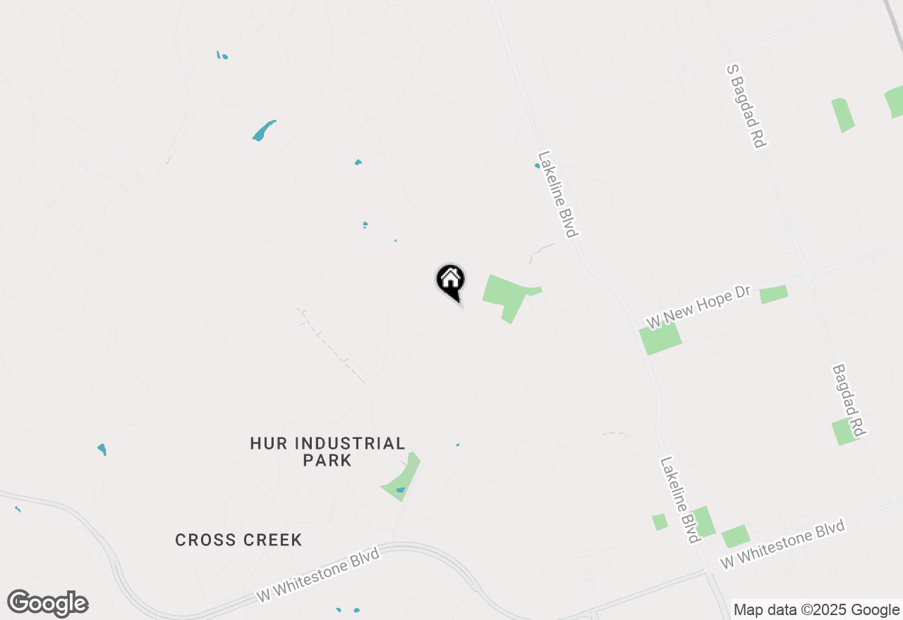 Map of 2208 Barnett Dr, Cedar Park, TX 78613