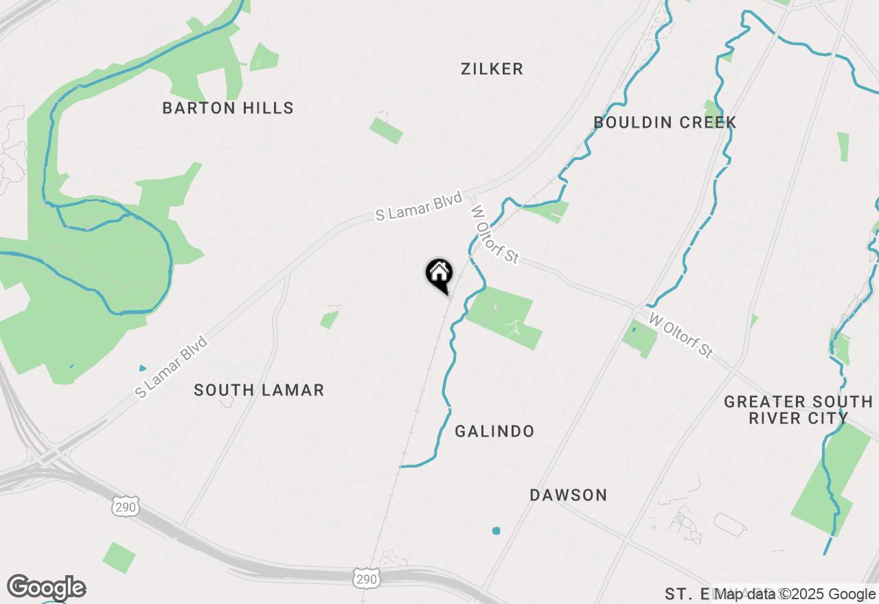 Map of 2505 Thornton Rd #3302, Austin, TX 78704