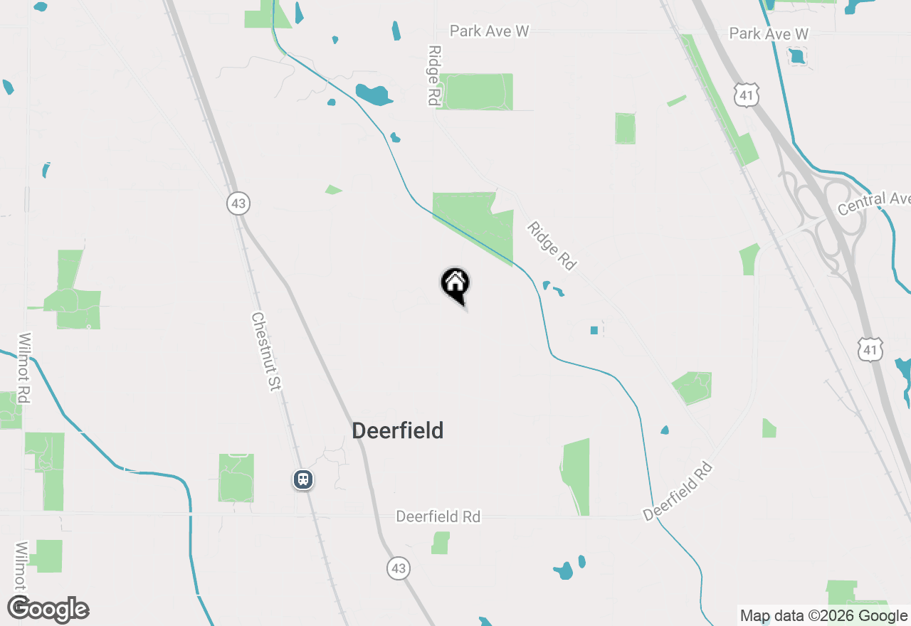 Map of 1300 Knollwood Road, Deerfield, IL 60015