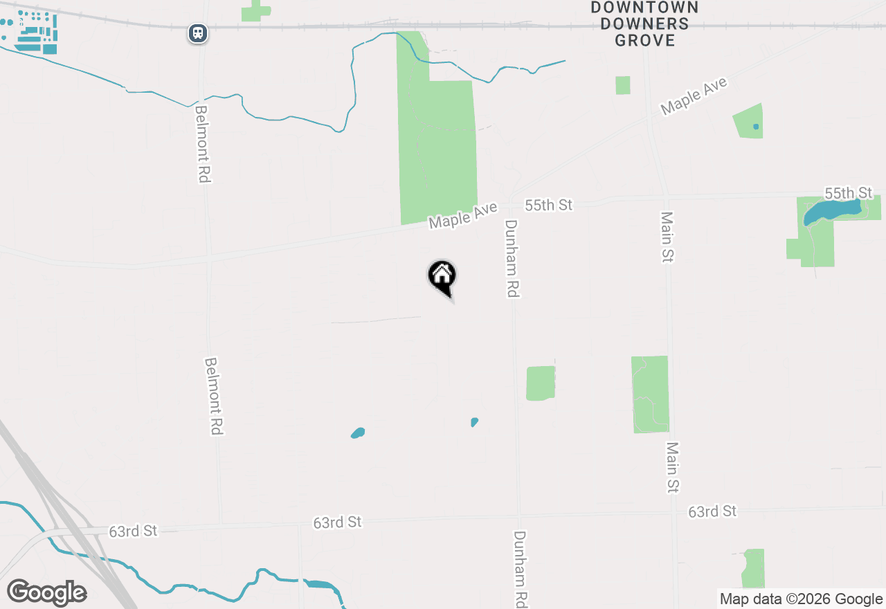 Map of 5728 Plymouth Avenue, Downers Grove, IL 60516