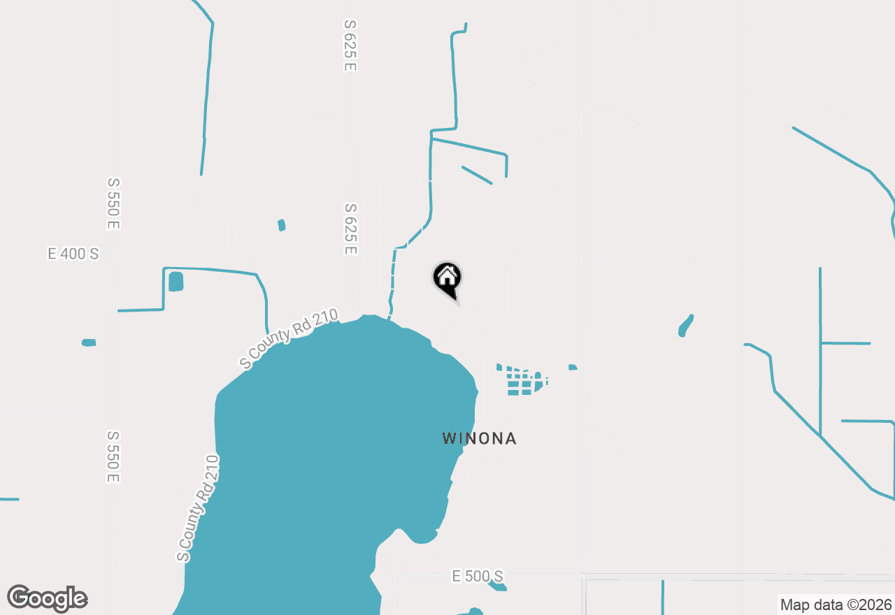 Map of 4205 S North Shore Drive, Knox, IN 46534