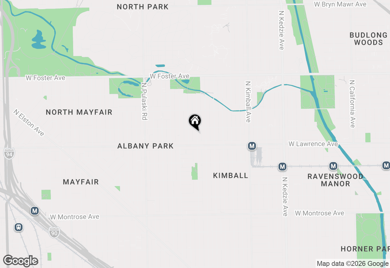 Map of 4840 N Lawndale Avenue, Chicago, IL 60625