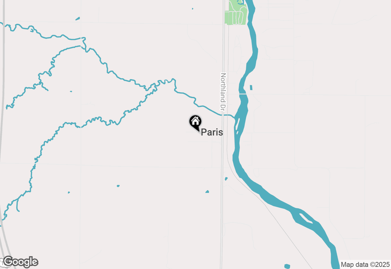 Map of 306 Water Street, Paris, MI 49338