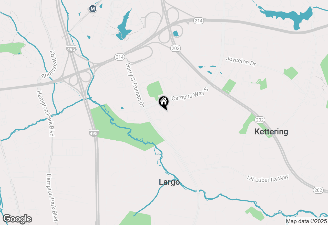 Map of 10023 Campus Way S #113, Upper Marlboro, MD 20774