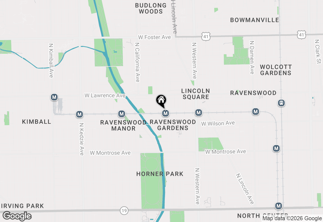 Map of 2625 W Leland Avenue, Chicago, IL 60625