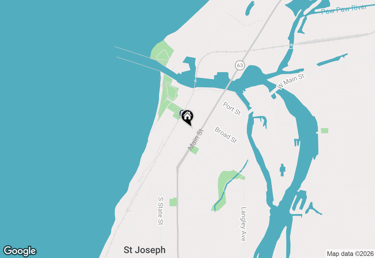 Map of 520 State Street #D, St. Joseph, MI 49085