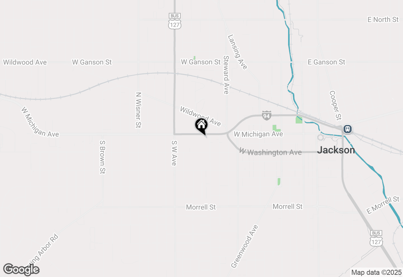 Map of 715 W Michigan Avenue #706, Jackson, MI 49201