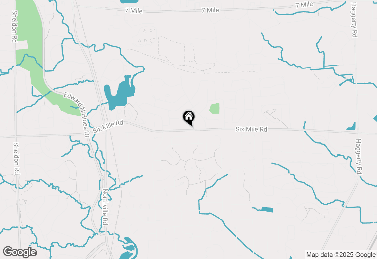 Map of 47757 Alden Terrace N #5, Northville, MI 48168