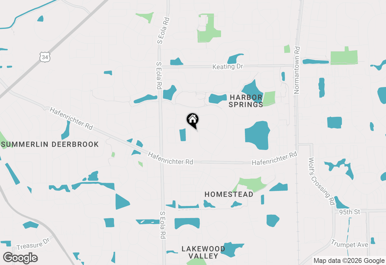 Map of 2052 Gardner Circle E, Aurora, IL 60503