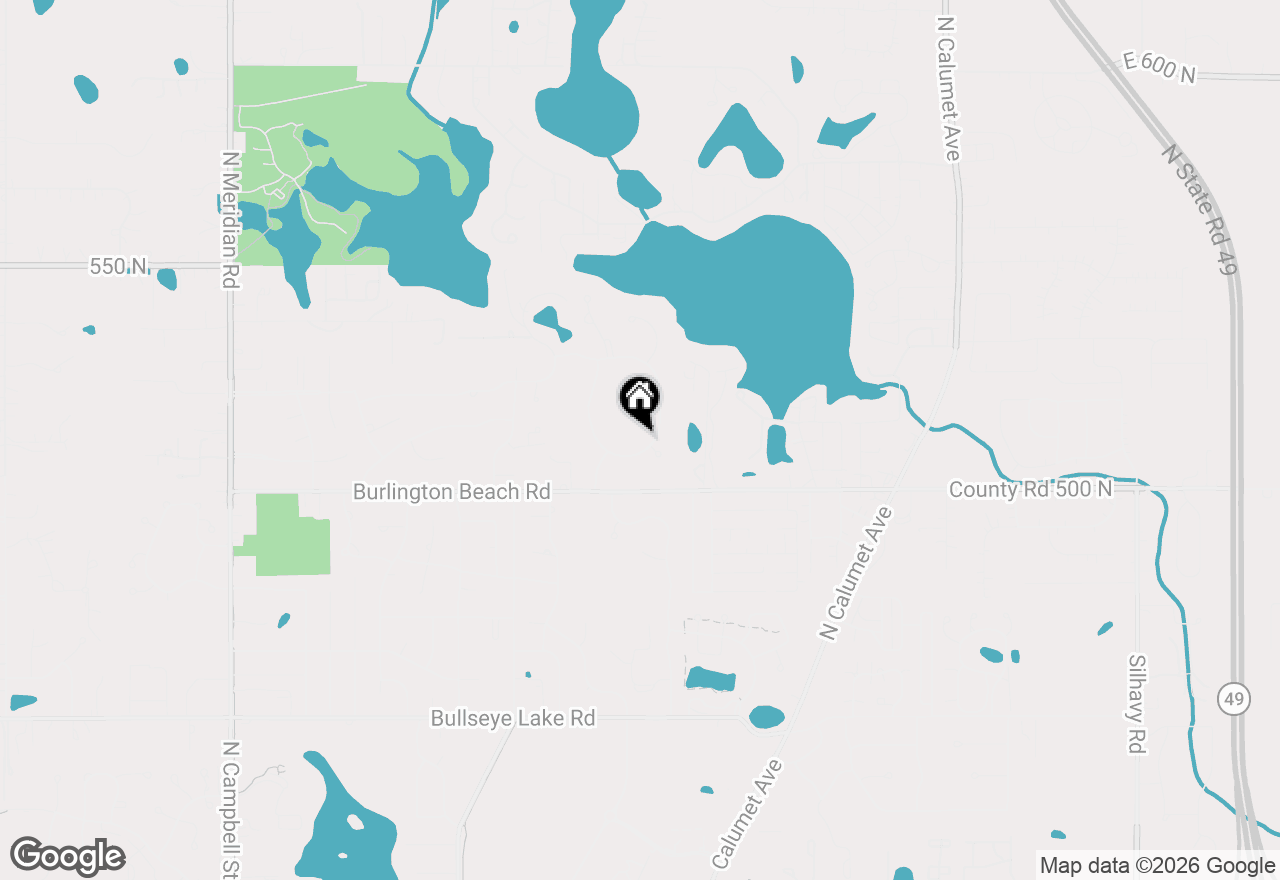 Map of 4414 Thornbury Drive E, Valparaiso, IN 46383